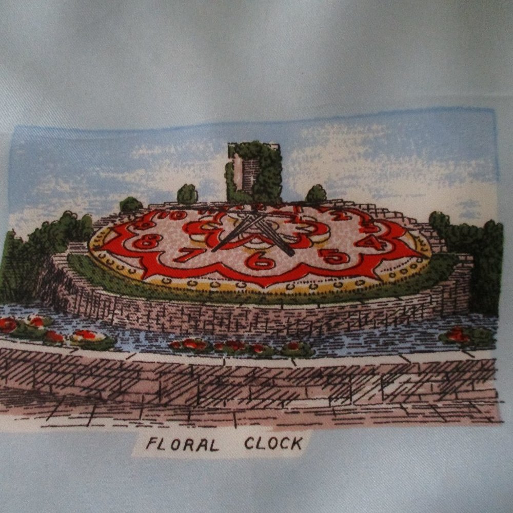 **2/12$** Canada Niagara Falls 1950s souvenir scarf - Picture 4 of 7